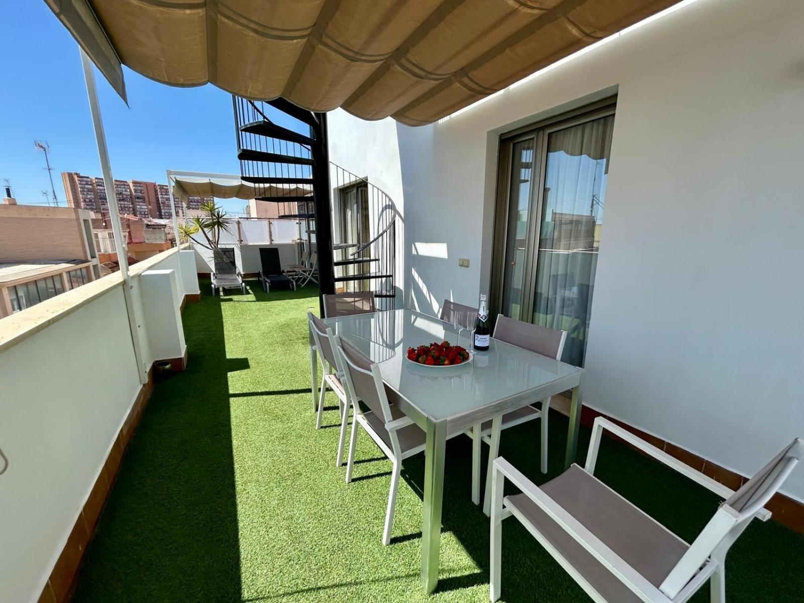 2 Big Terraces Penthouse City Center Alicante Zewnętrze zdjęcie